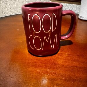 Rae Dunn Red Ceramic Dining Mug